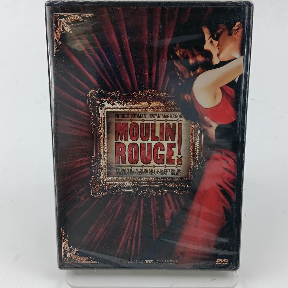 Moulin Rouge DVD Widescreen Nicole Kidman Ewan McGregor Musical Romance PG-13
